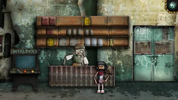 Сцена из внутреннего меню Machineers - Episode 1 Tivoli Town