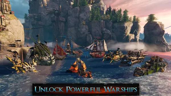 Сцена из внутреннего меню Maelstrom