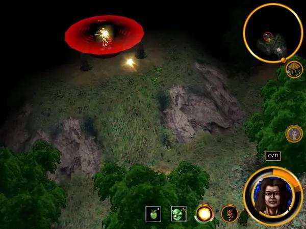 Сцена из внутреннего меню Magic Mayhem Art of Magic