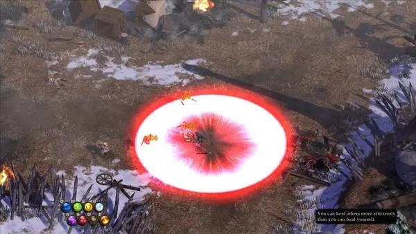 Сцена из внутреннего меню Magicka