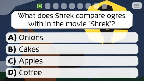 Сцена из внутреннего меню Majotori