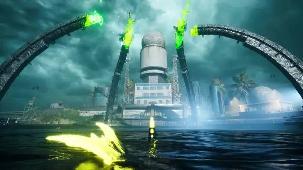 Сцена из внутреннего меню Maneater Truth Quest