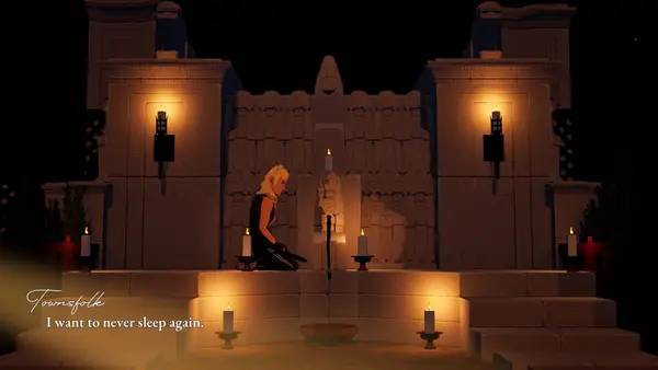 Сцена из внутреннего меню Many Nights a Whisper