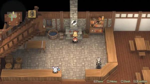 Сцена из внутреннего меню Marenian Tavern Story  Patty and the Hungry God