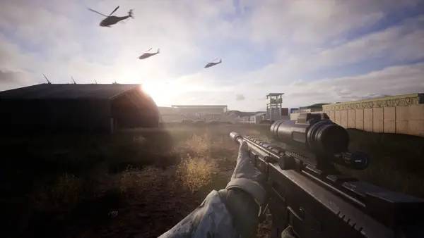 Сцена из внутреннего меню Maroon Berets 2030