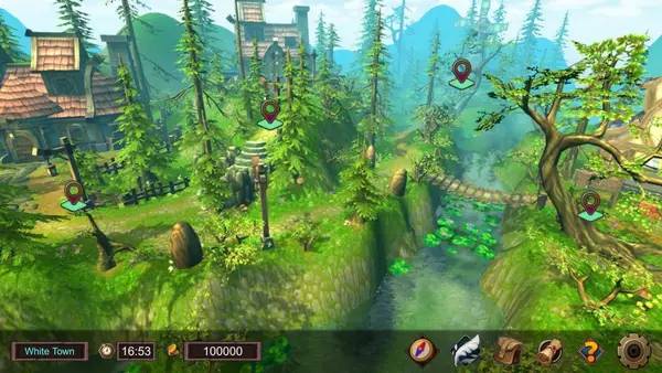 Сцена из внутреннего меню Master of LinCard