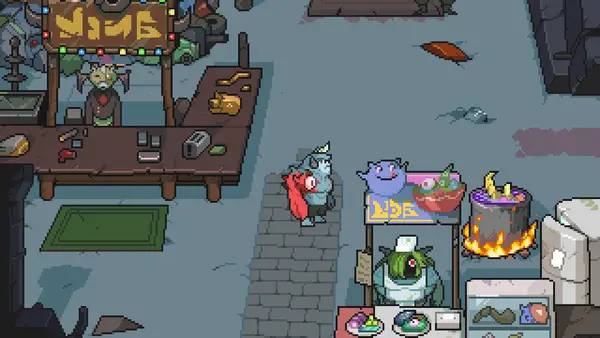 Сцена из внутреннего меню Meg's Monster