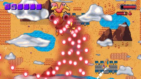 Сцена из внутреннего меню Megalotrain