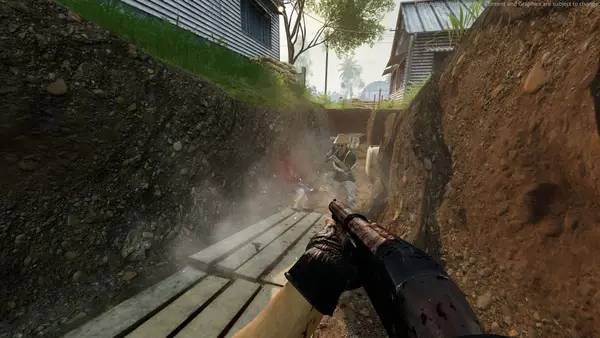 Сцена из внутреннего меню Military Conflict Vietnam