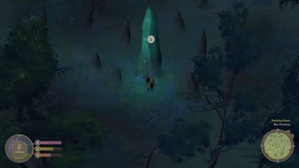 Сцена из внутреннего меню Mirthwood