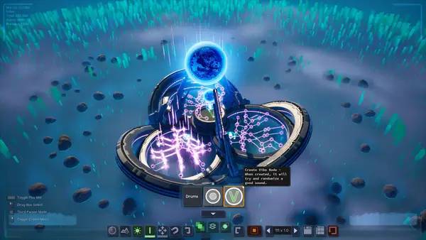 Сцена из внутреннего меню Mix Universe