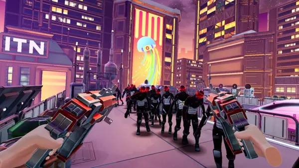 Сцена из внутреннего меню Monster Showdown