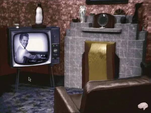 Сцена из внутреннего меню Monty Python's Complete Waste of Time