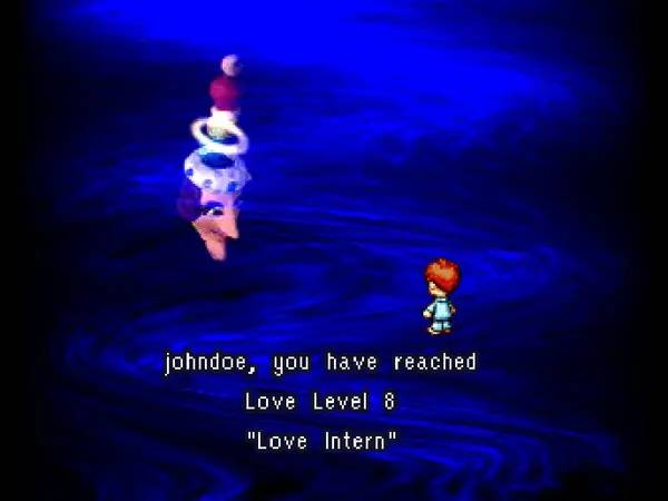 Сцена из внутреннего меню moon Remix RPG Adventure