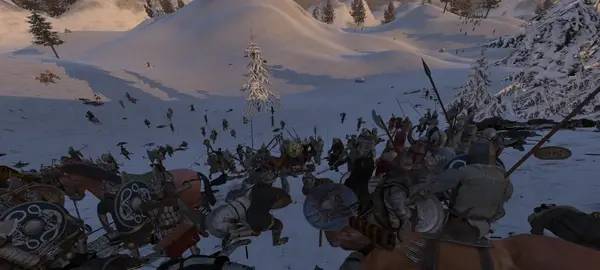 Сцена из внутреннего меню Mount & Blade Warband - Perisno