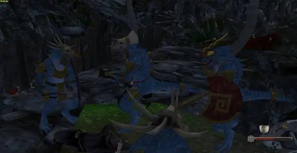 Сцена из внутреннего меню Mount & Blade Warband - Warsword Conquest