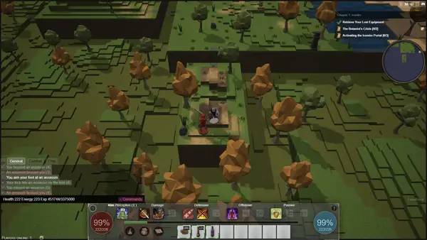 Сцена из внутреннего меню MudGate