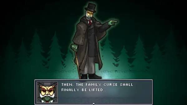 Сцена из внутреннего меню Murder Is Game Over The Blackinton Curse