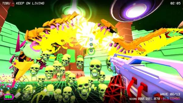 Сцена из внутреннего меню Music Killer