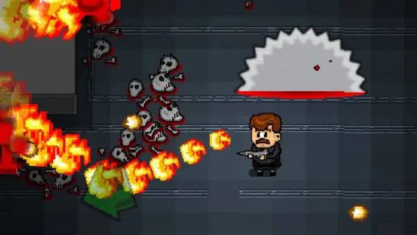 Сцена из внутреннего меню Mustache in Hell