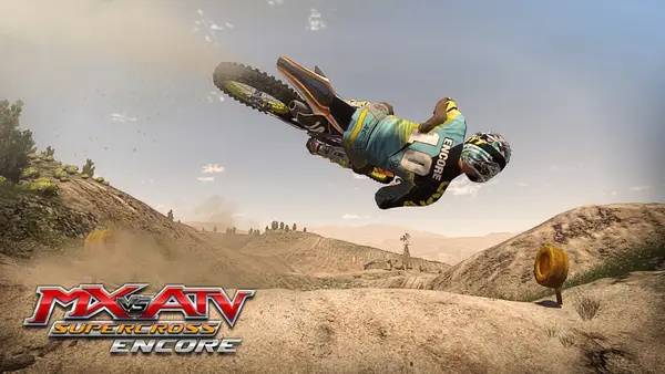 Сцена из внутреннего меню MX vs. ATV Supercross Encore