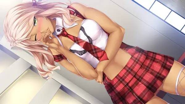 Сцена из внутреннего меню My Girlfriend – Adult Visual Novel