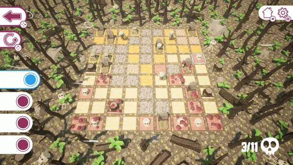 Сцена из внутреннего меню Mycelium Heaven