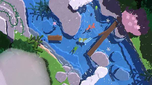 Сцена из внутреннего меню NAIAD