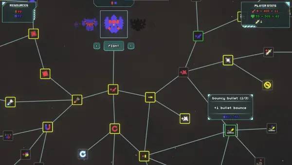 Сцена из внутреннего меню Nebulock