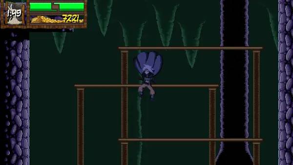 Сцена из внутреннего меню Necrolepsy