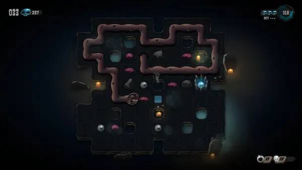 Сцена из внутреннего меню NecroWorm