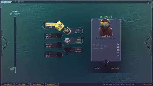 Сцена из внутреннего меню Net.Attack()