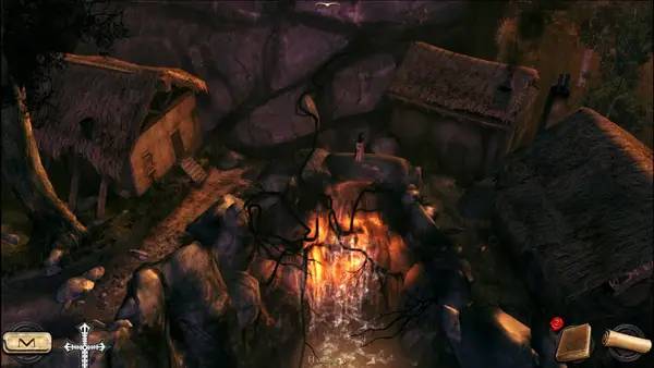 Сцена из внутреннего меню Nicolas Eymerich The Inquisitor Book 2  The Village