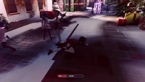 Сцена из внутреннего меню Night of the Witch's Invasion