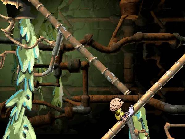 Сцена из внутреннего меню Nightmare Ned