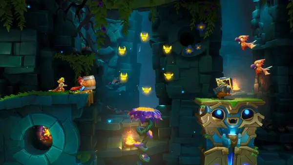 Сцена из внутреннего меню Nikoderiko The Magical World