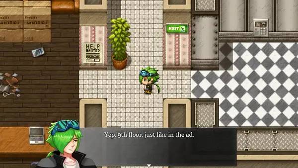 Сцена из внутреннего меню Nina Aquila Legal Eagle, Season One