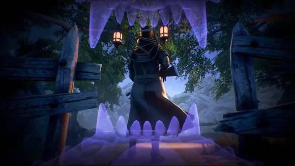 Сцена из внутреннего меню Nocturnal Hunt