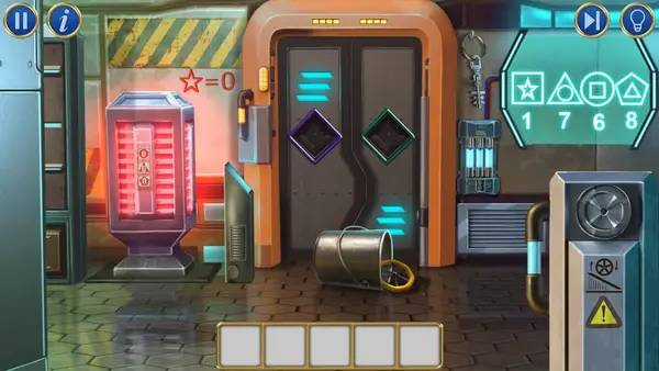 Сцена из внутреннего меню Nora's AdventurEscape