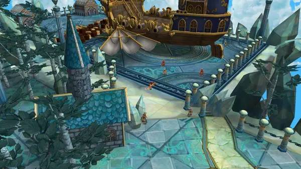 Сцена из внутреннего меню NosTale