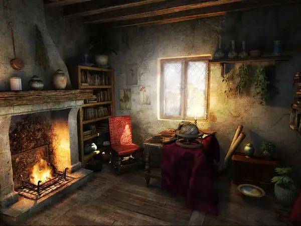 Сцена из внутреннего меню Nostradamus The Last Prophecy