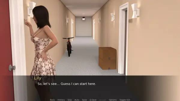 Сцена из внутреннего меню NTR Dream