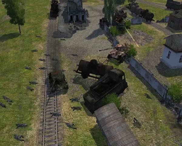 Сцена из внутреннего меню Officers. Special Edition