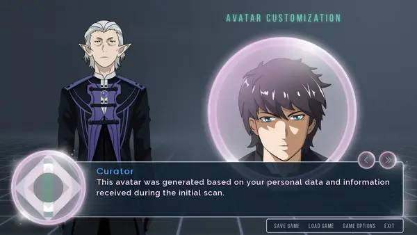 Сцена из внутреннего меню OMNIMUS