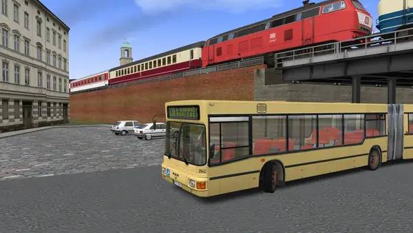 Сцена из внутреннего меню OMSI 2 Bus Simulator
