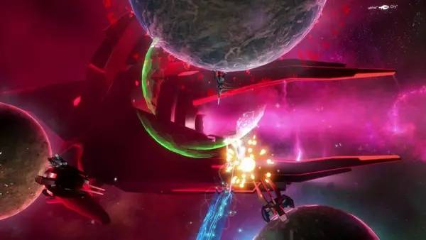 Сцена из внутреннего меню Orbital Gear