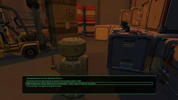 Сцена из внутреннего меню Out of Shapes