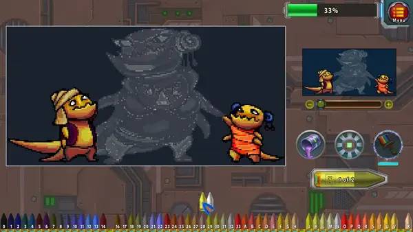 Сцена из внутреннего меню Paint By Numbers