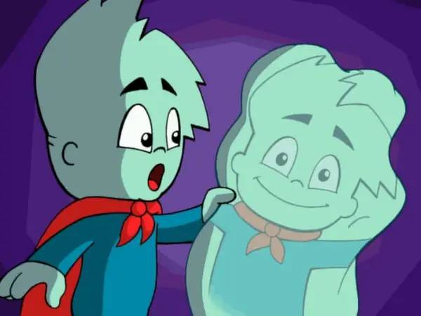 Сцена из внутреннего меню Pajama Sam 4  Life Is Rough When You Lose Your Stuff!