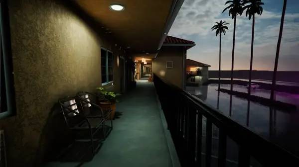 Сцена из внутреннего меню Paranormal Motel